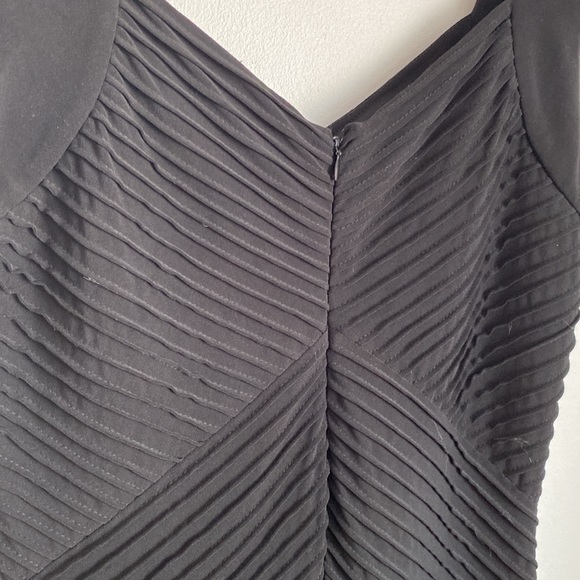 Calvin Klein womens sz 12 black sleeveless midi dress stretchy and sexy. - Picture 9 of 12